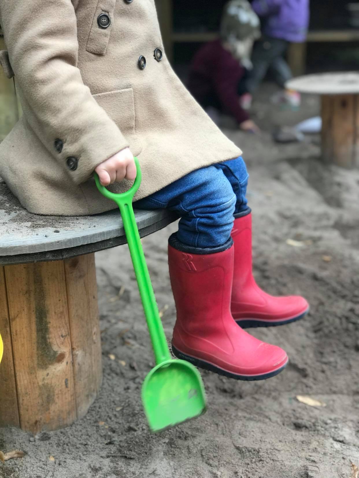 Mud kitchen Cosmos Montessoriförskola